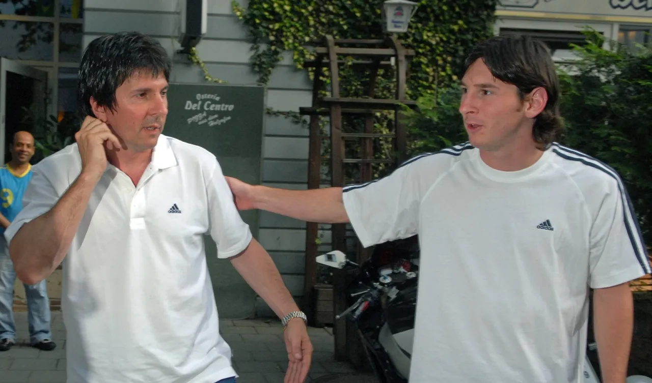 Jorge y Lionel Messi. (Foto: Imago)