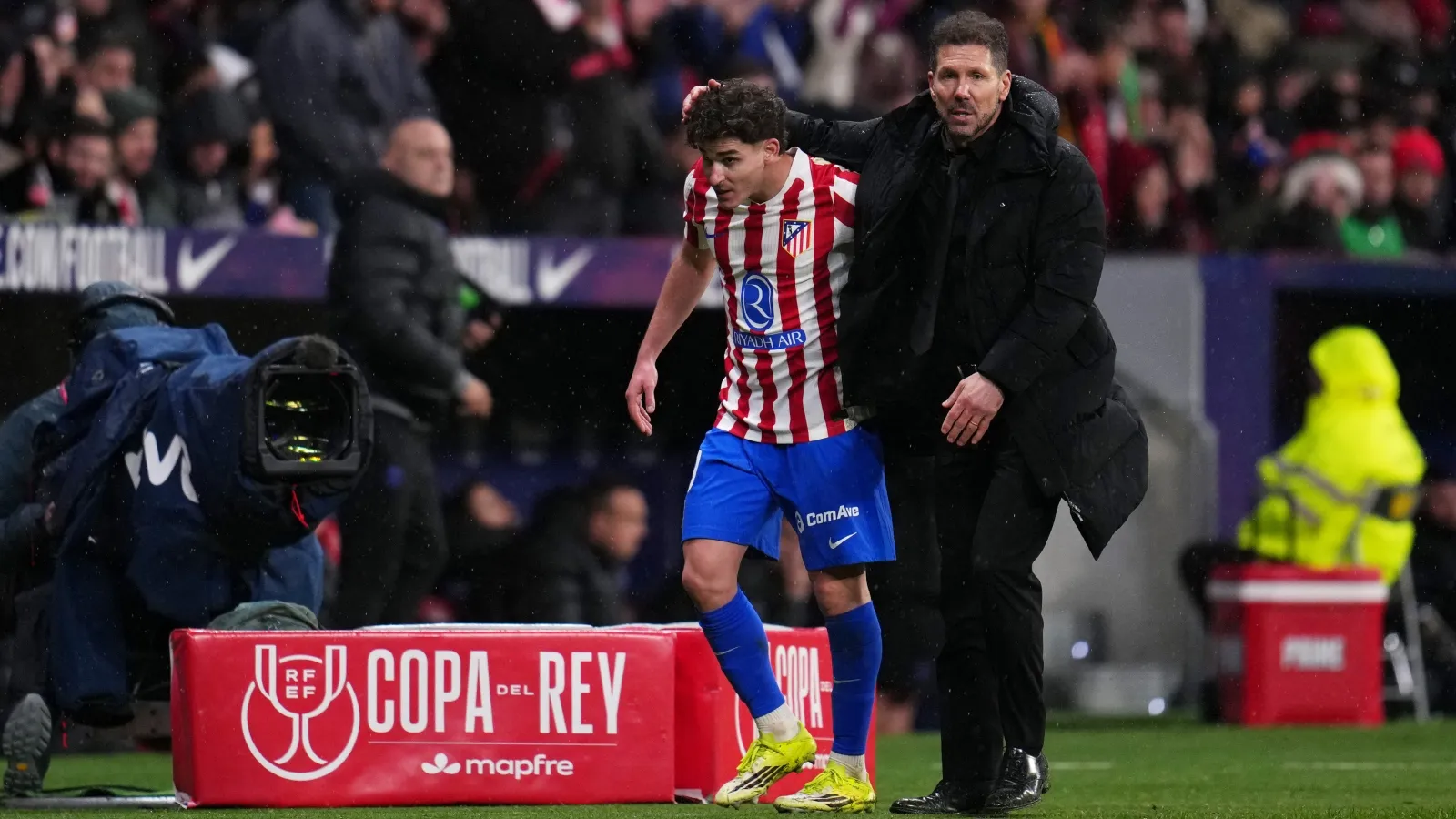 Simeone verá a Julián Alvarez el miercoles: GETTY