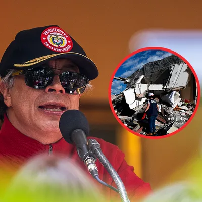 Petro y un mensaje que indignó a millones de colombianos tras el terremoto