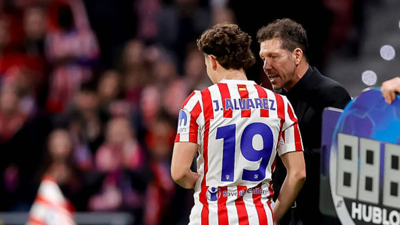 Julián Alvarez esperaba ver al Cholo Simeone en su regreso al club: GETTY
