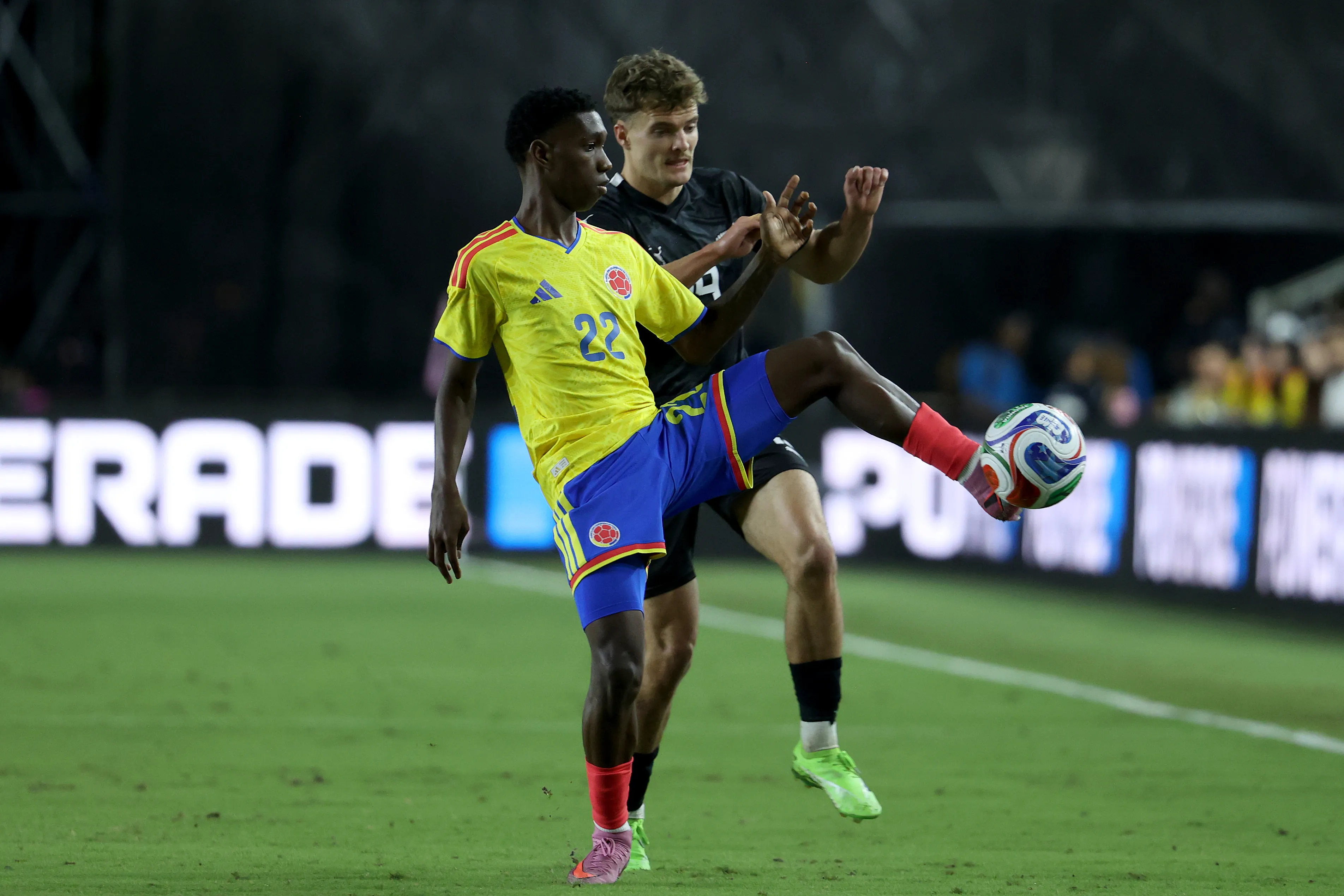 Yáser Asprilla – Selección de Colombia