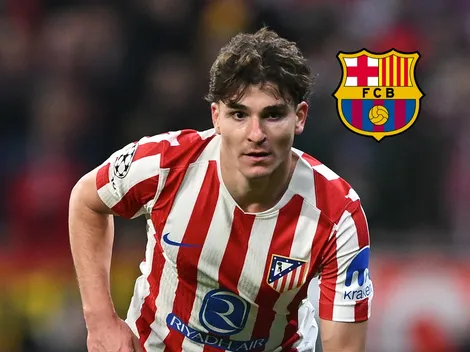 Se cayó una opción B al fichaje de Julián Alvarez por Barcelona