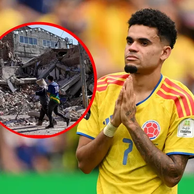 Indignó a todo el país: Lo que apareció haciendo Luis Díaz tras el terremoto en Colombia