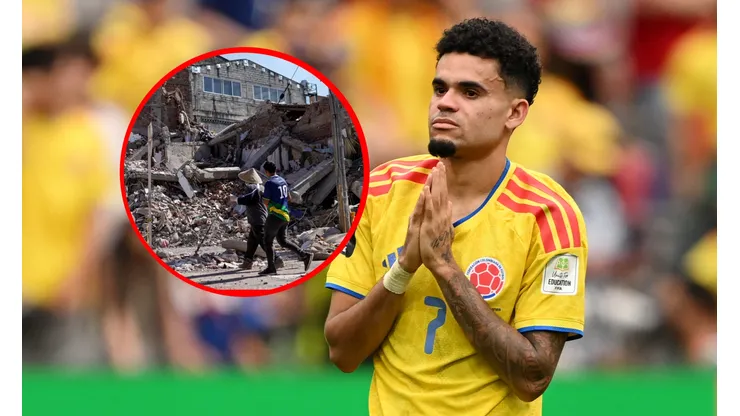 Indignó a todo el país: Lo que apareció haciendo Luis Díaz tras el terremoto en Colombia