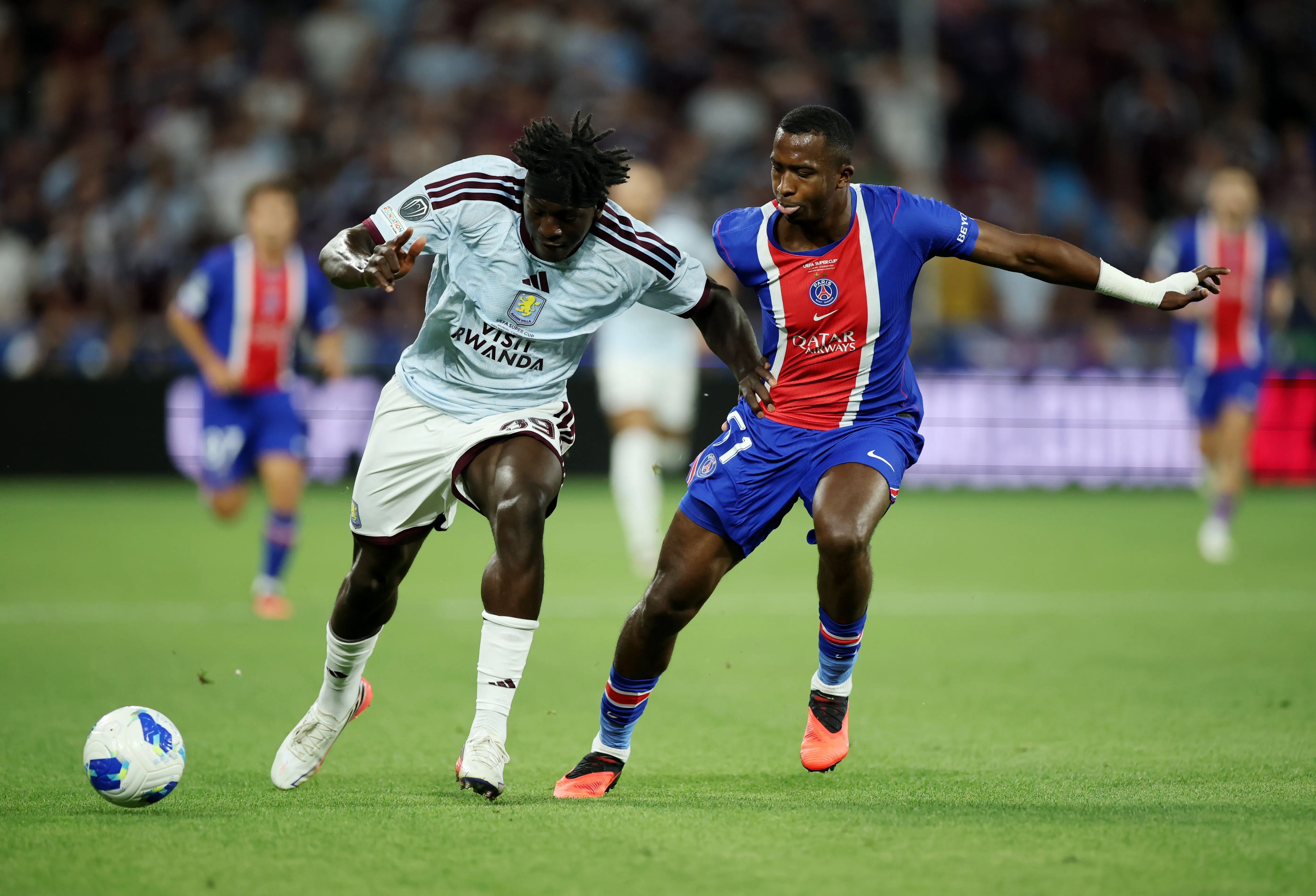 William Pacho ganó la Supercopa de Europa. (Foto: GettyImages)