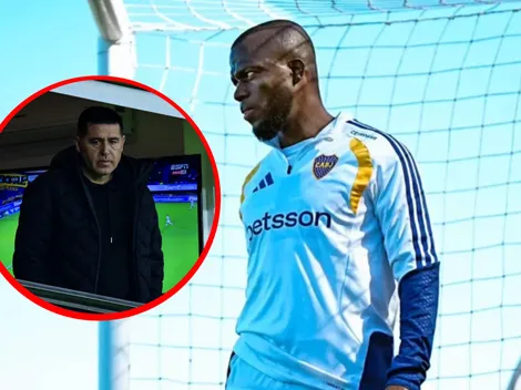 El contundente mensaje de Riquelme a Enner Valencia tras querer negociar bonos por goles