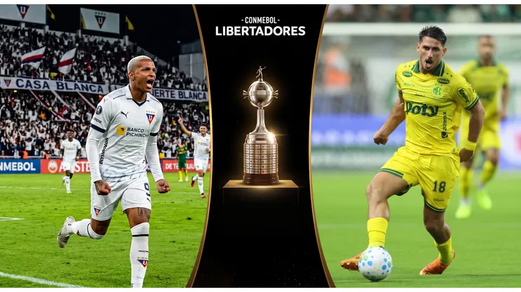El minuto a minuto del partido de Copa Libertadores entre Liga de Quito y Mirassol. Imagen generada por IA