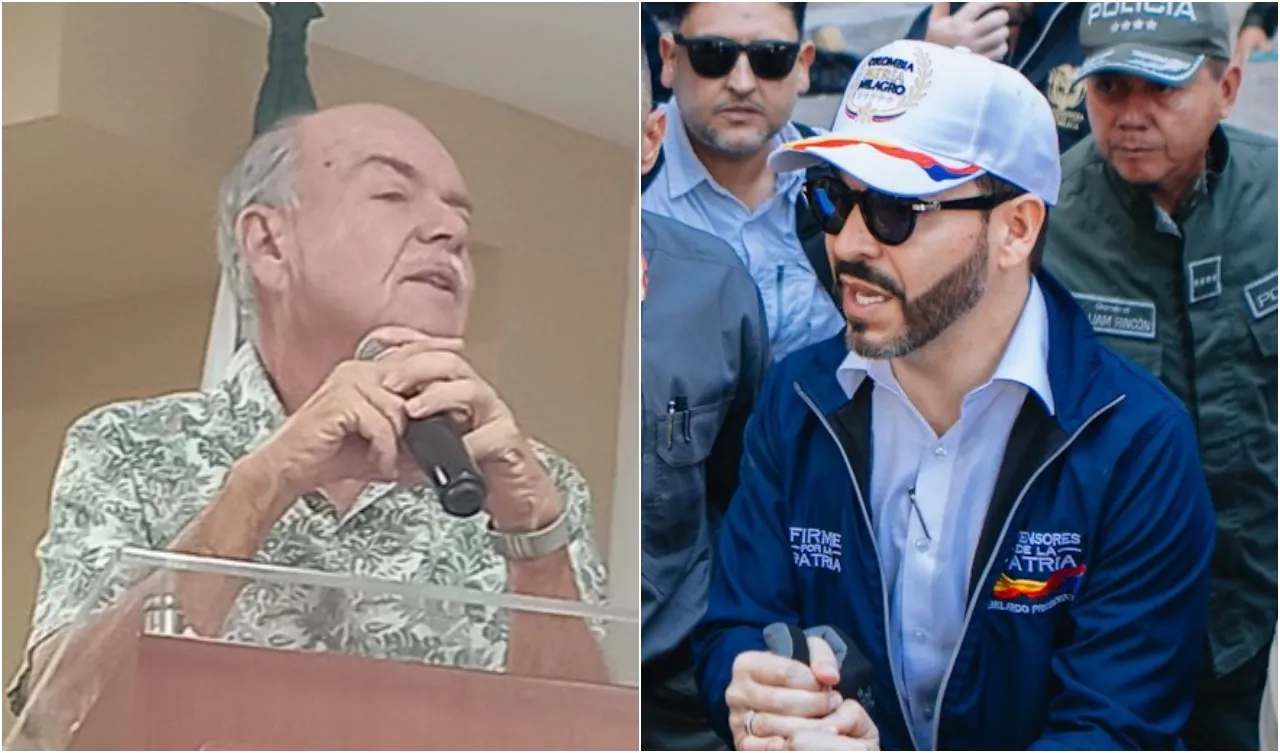 Iván Mejía y Abelardo de la Espriella. (Foto: X @PajaritoDeIvan / @ABDELAESPRIELLA)