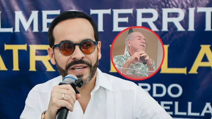 Abelardo de la Espriella e Iván Mejía.