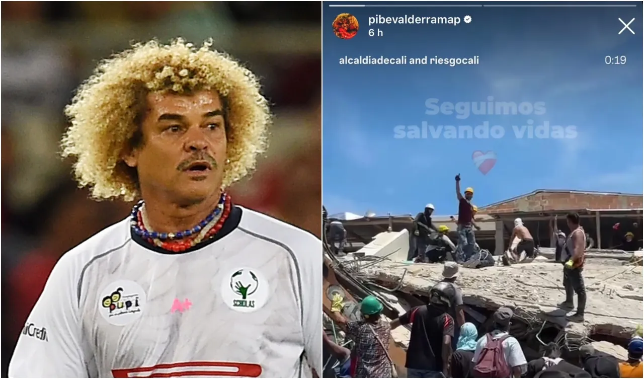 La publicación del Pibe Valderrama. (Foto: Getty e Instagram / @pibevalderramap)