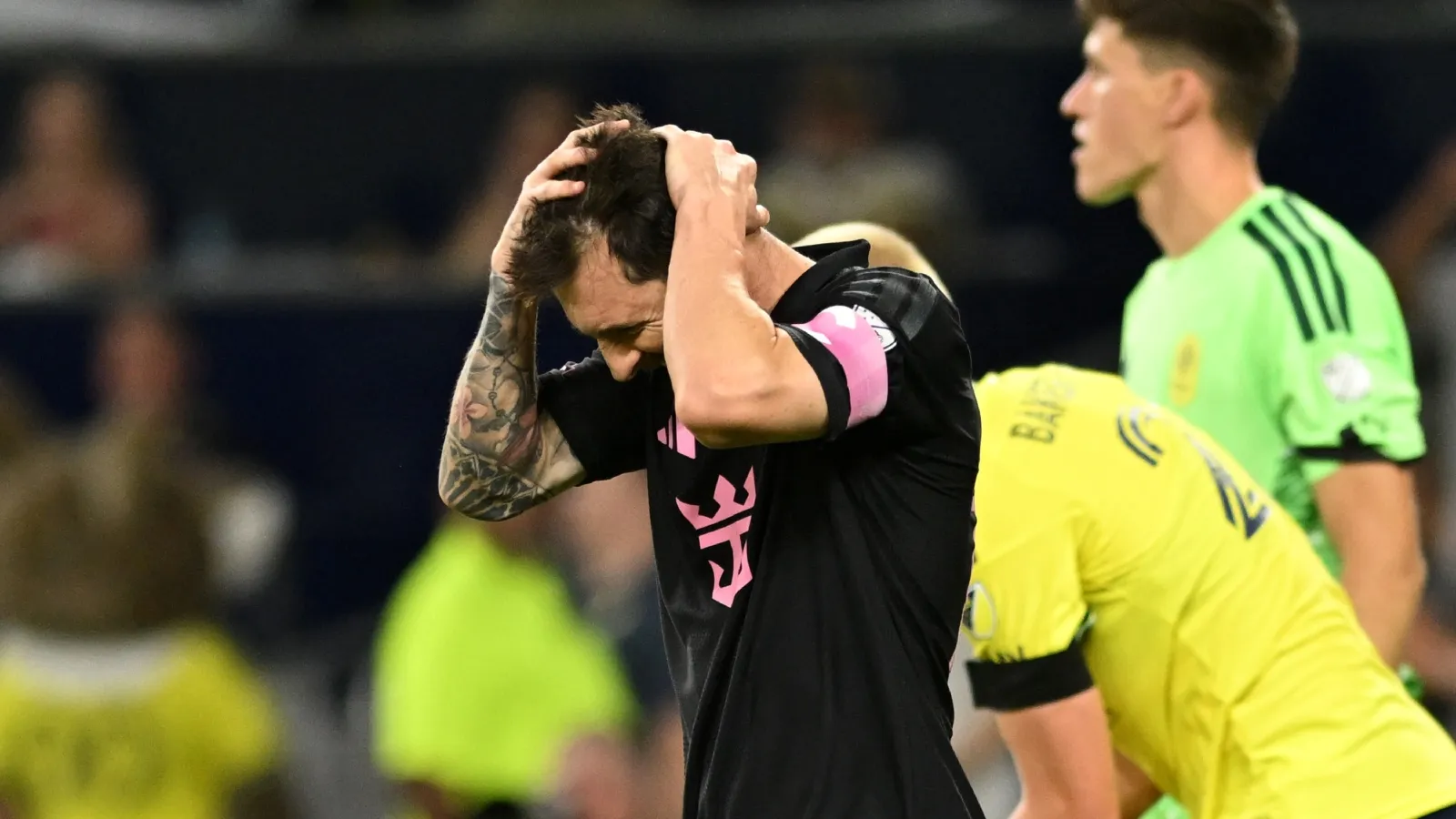 Tercer penalti seguido que falla Messi: GETTY