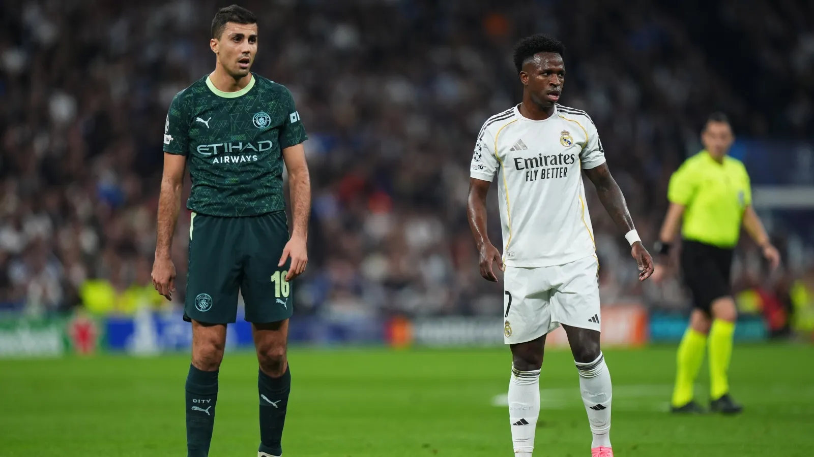 Rodri seguirá siendo rival del Real Madrid: GETTY