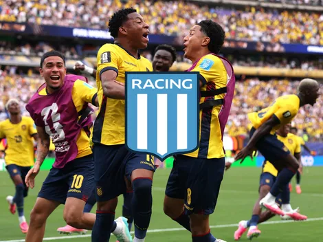 Racing no duda y le firma un contrato al jugador ecuatoriano, Alberto Campo