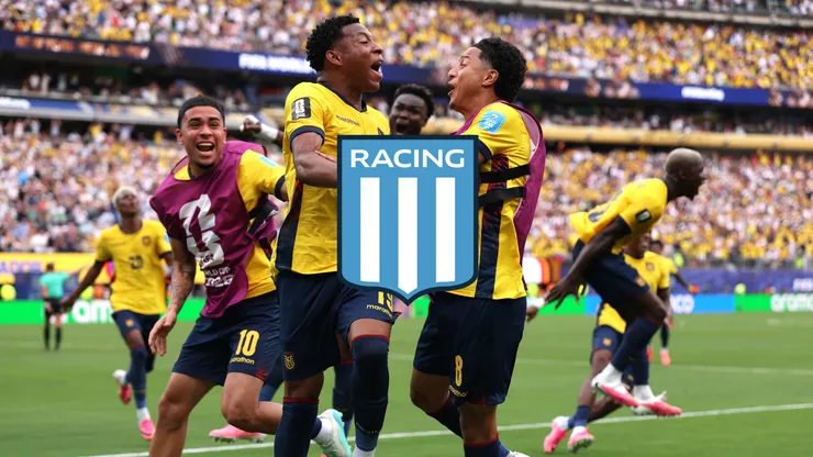 El jugador ecuatoriano que acaba de "firmar" Racing en Argentina