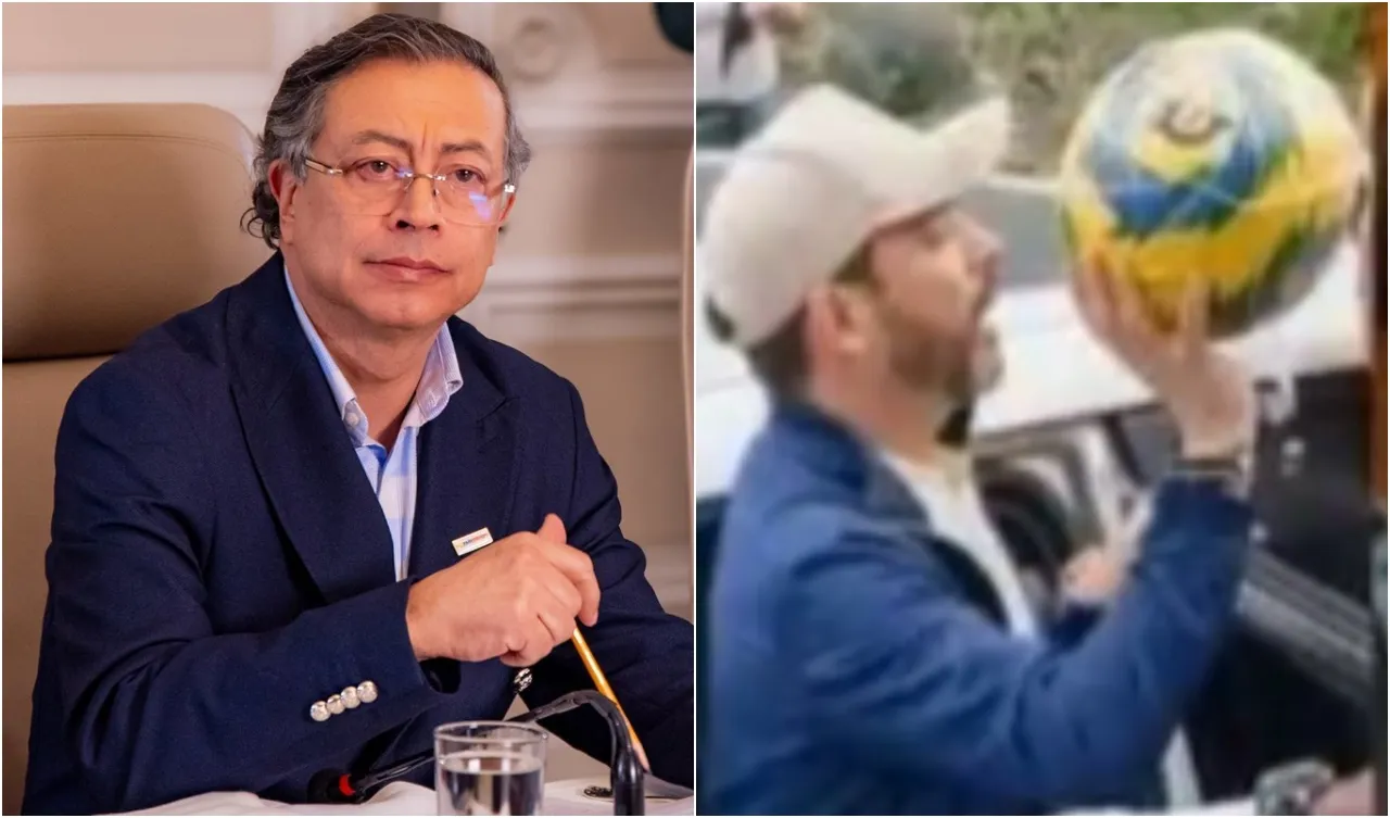 Gustavo Petro y De la Espriella. (Foto: X / @petrogustavo)