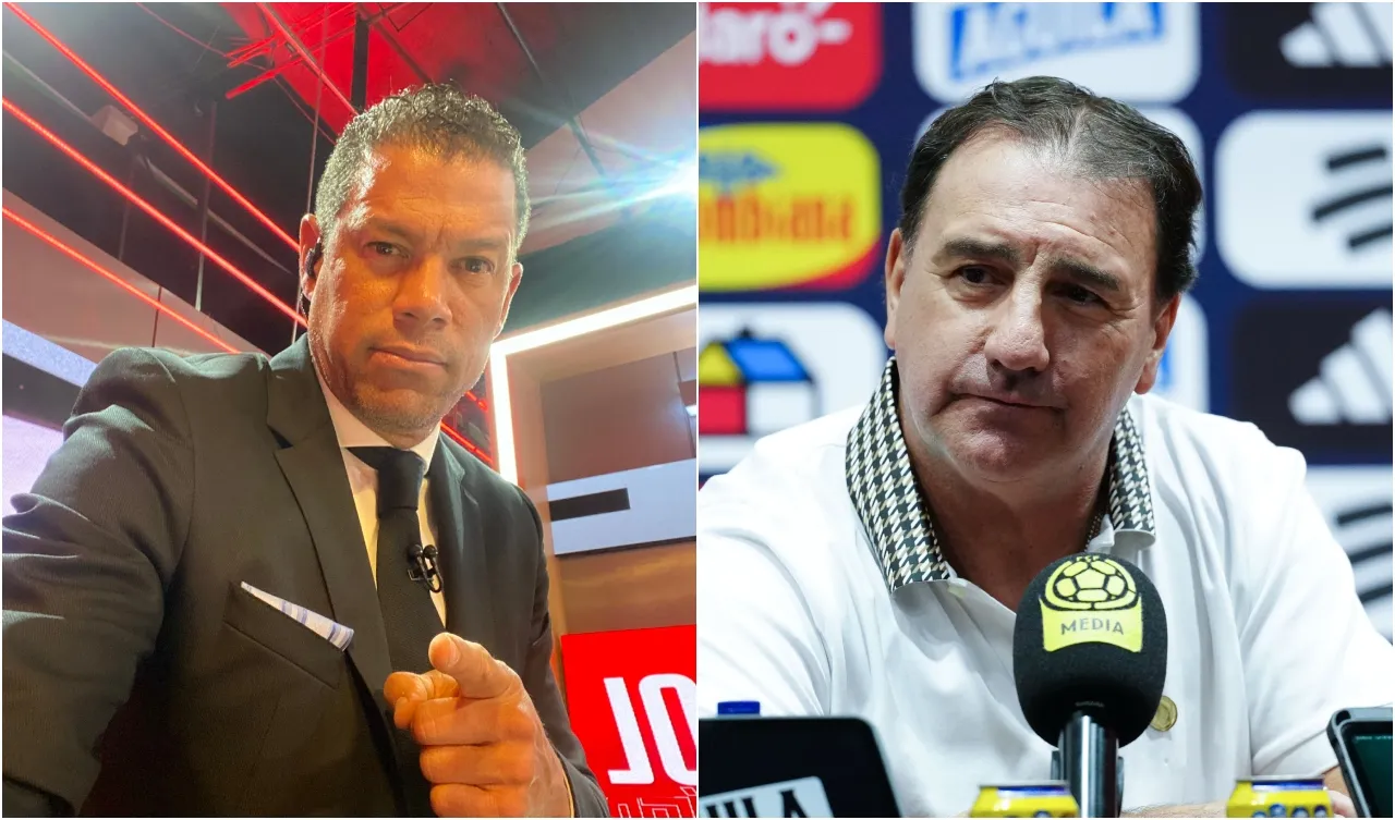 Óscar Córdoba y Néstor Lorenzo. (Foto: X / @Ocordoba001 y Getty)
