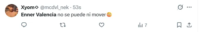 Los comentarios de los hinchas contra Enner Valencia. (Captura de pantalla)