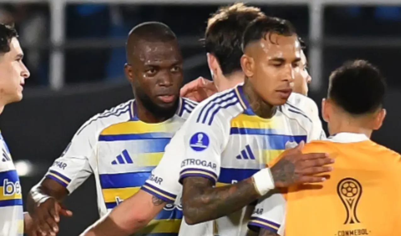 Valencia tras su debut en Boca. (Foto: Getty Images)