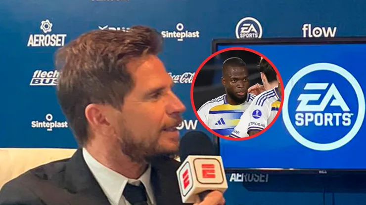 A Sebastián 'Pollo' Vignolo no le gustó el debut de Enner Valencia en Boca.