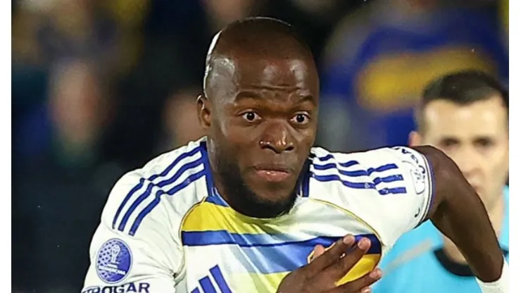 Enner Valencia en Recoleta FC vs. Boca Juniors.