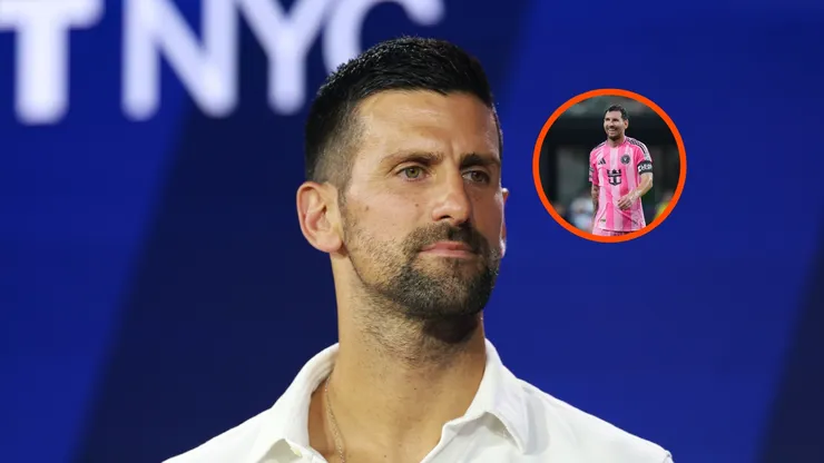 Djokovic usó seis palabras para respoder a quienes lo comparan con Messi.
