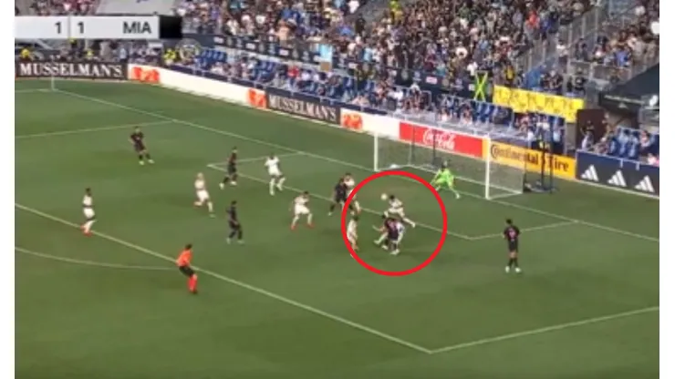 El gol de Messi en Philadelphia Union vs. Inter Miami.