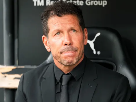Simeone avaló los insultos a Julián Alvarez