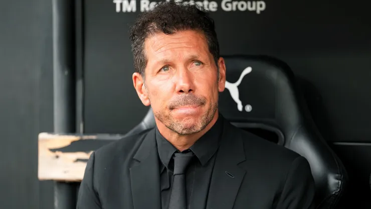 Simeone habló de los insultos a Julián Alvarez.