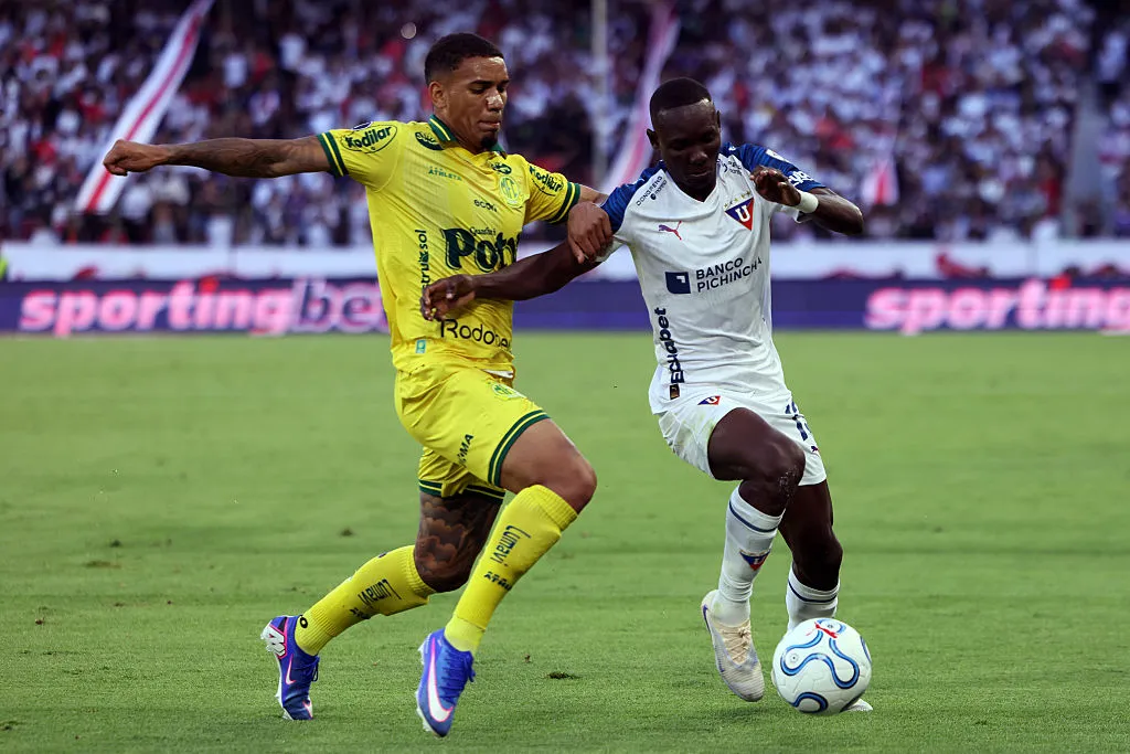 Janner Corozo – Liga de Quito. Foto: Getty.