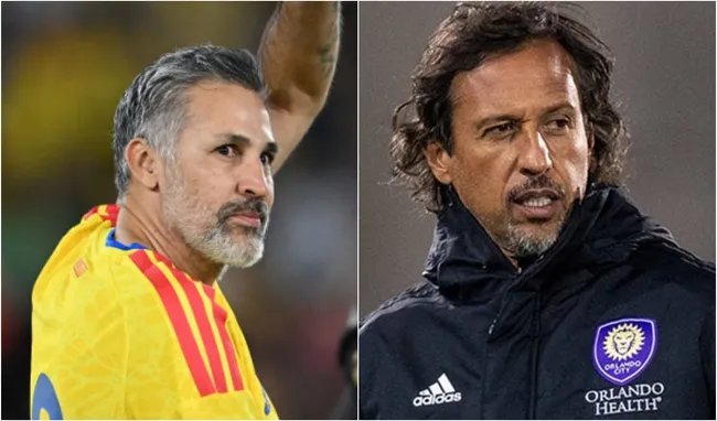 Mario Yepes y José Bazán. (Foto: Getty Ix)