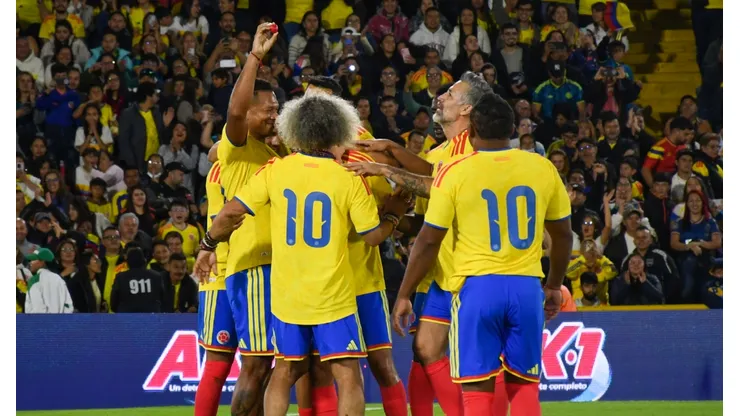 Leyendas de la Selección Colombia.