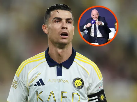 Cristiano Ronaldo vivió incomodo momento con Infantino