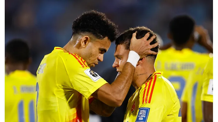 Luis Díaz y Juanfer Quintero en la Selección Colombia.