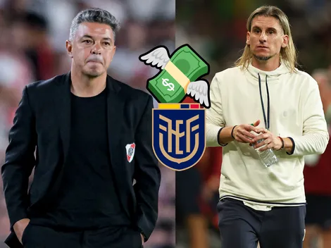 Mientras Beccacece ganaba 2.4 millones en Ecuador, este sería el sueldo de Marcelo Gallardo en 'La Tri'