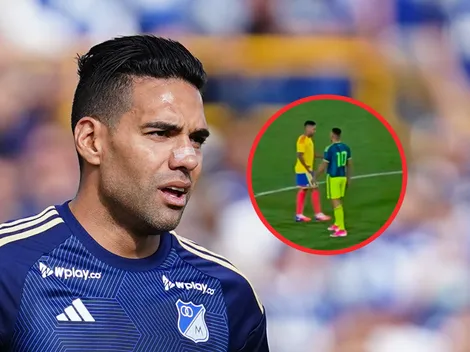 Cadavid reveló el reclamo de Falcao por casi lesionarlo: “Se enojó”