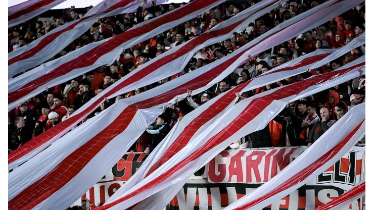Hinchas de River Plate vs. Santa Fe.