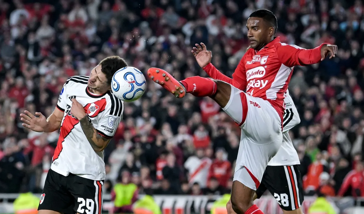 Mafla fue amonestado vs. River. (Foto: Getty)