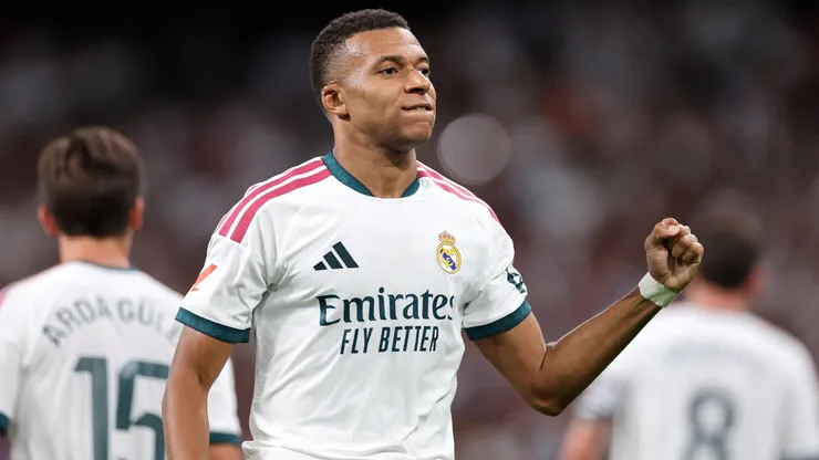 Mbappé llegó a 100 goles generados en Real Madrid.