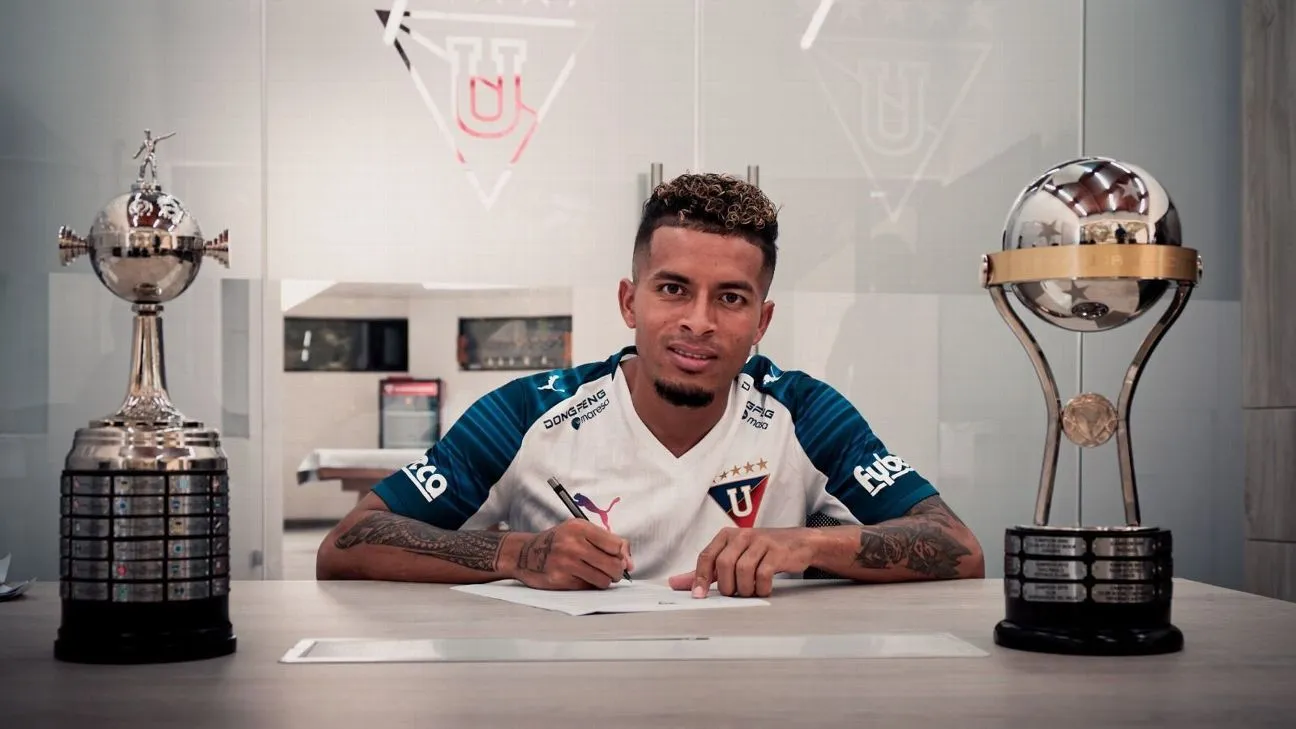 Kevin Velasco – Liga de Quito. Foto: LDU.