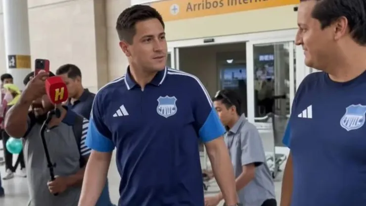 Las palabras con las que Medrán definió su llegada a Emelec.
