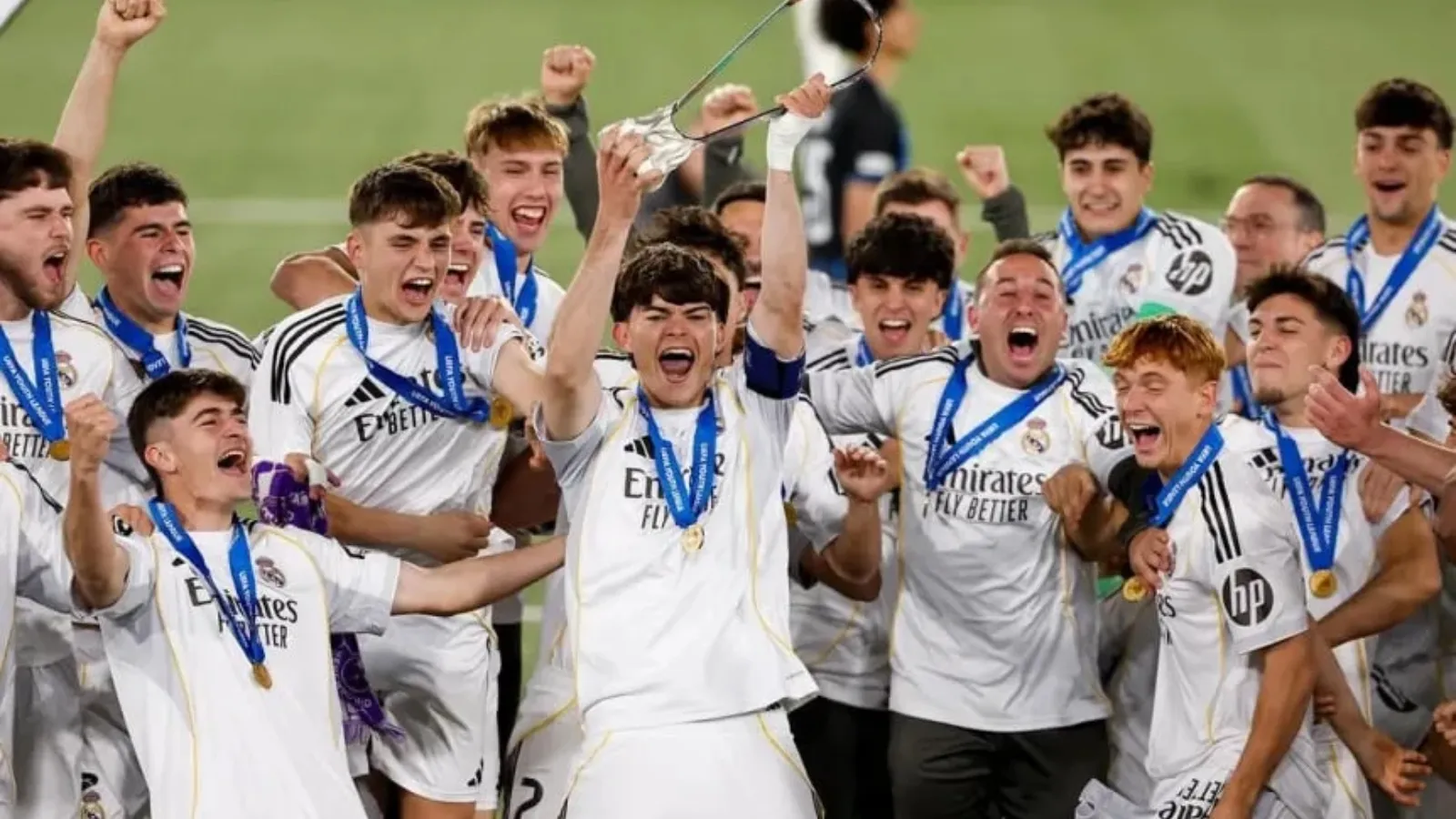 Carlos Díaz, capitán ya del Real Madrid Juvenil A: TW