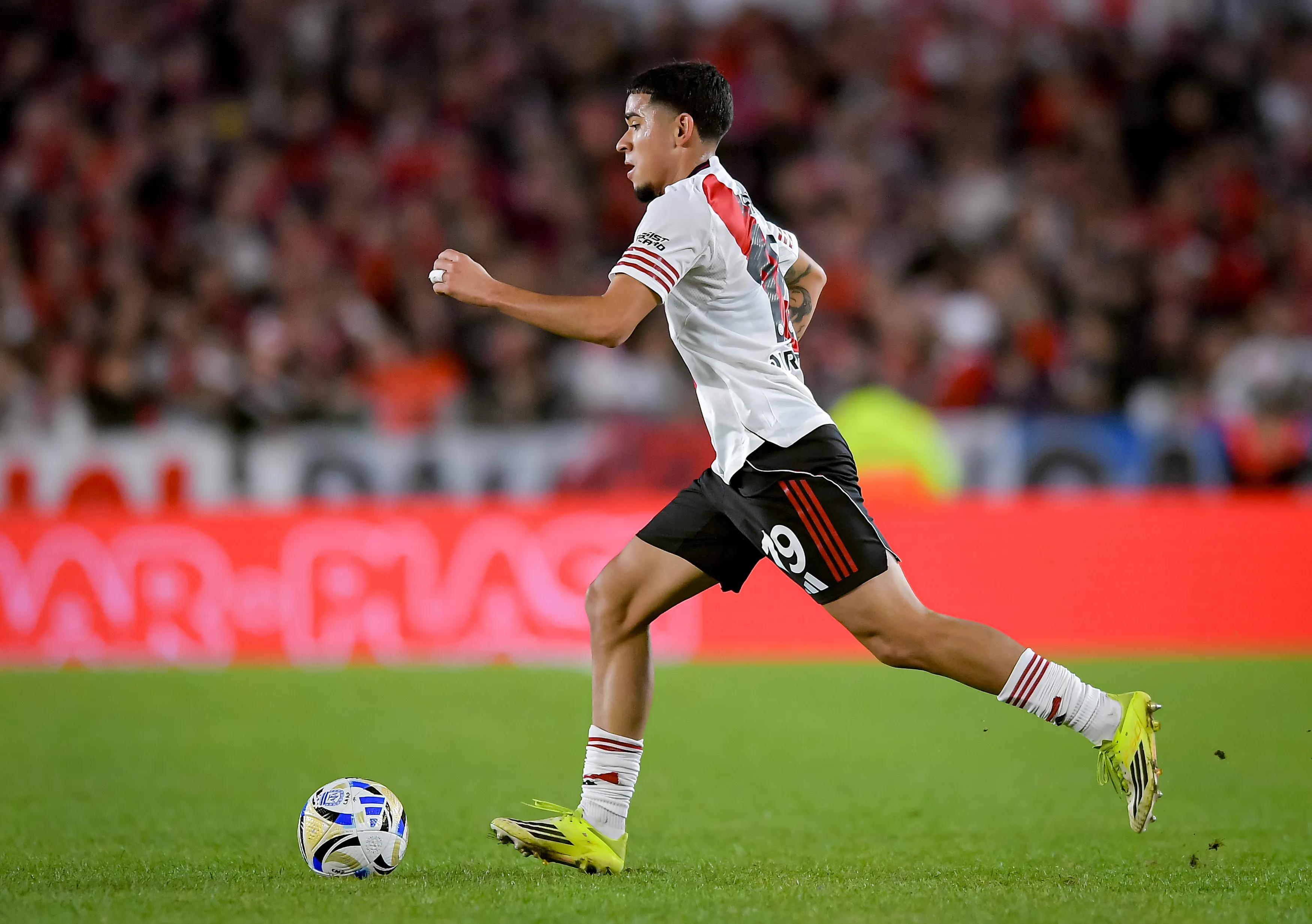 Kendry Páez se fue de River Plate, sin títulos. Foto: Getty.