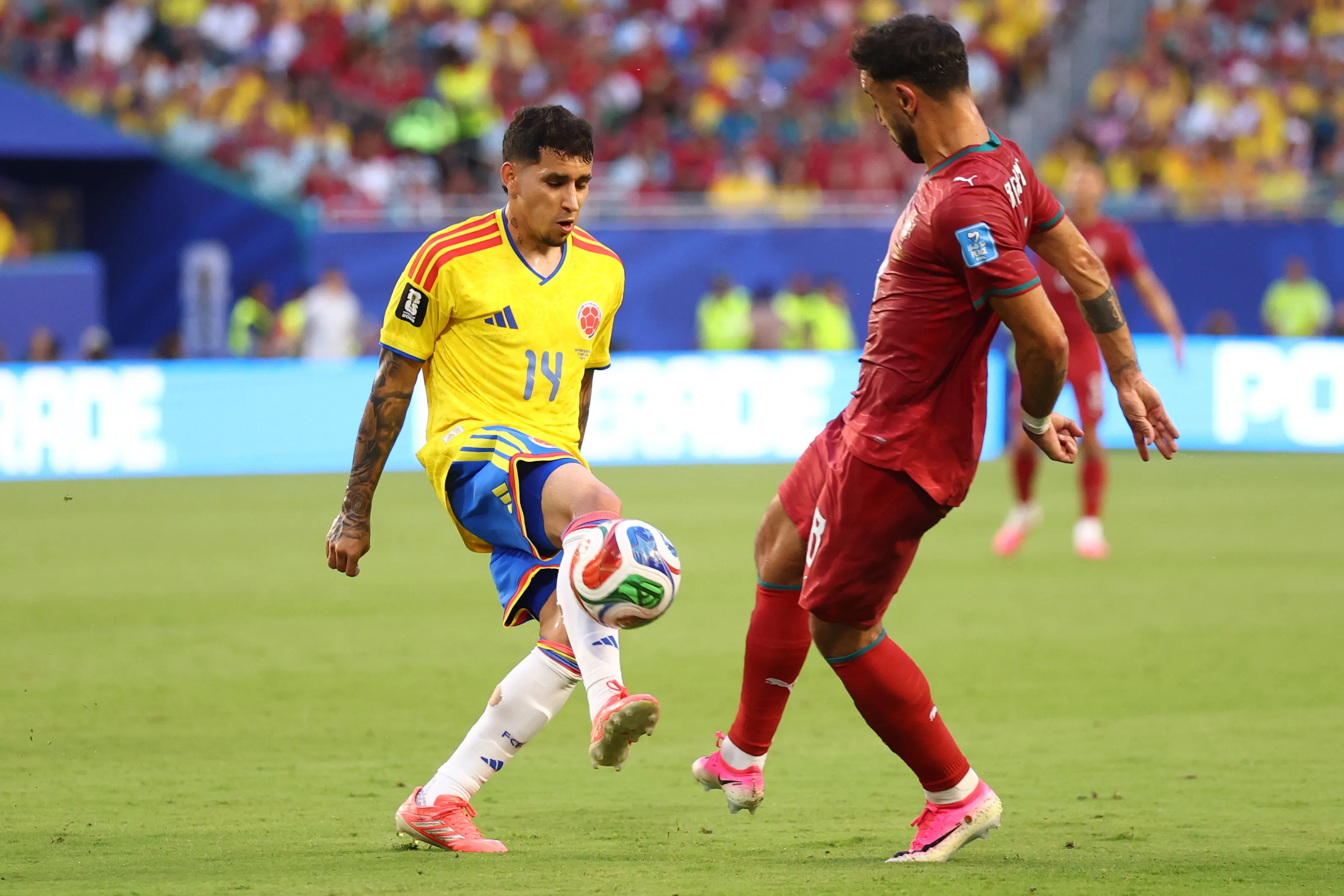Gustavo Puerta – Selección de Colombia. Foto: Getty.