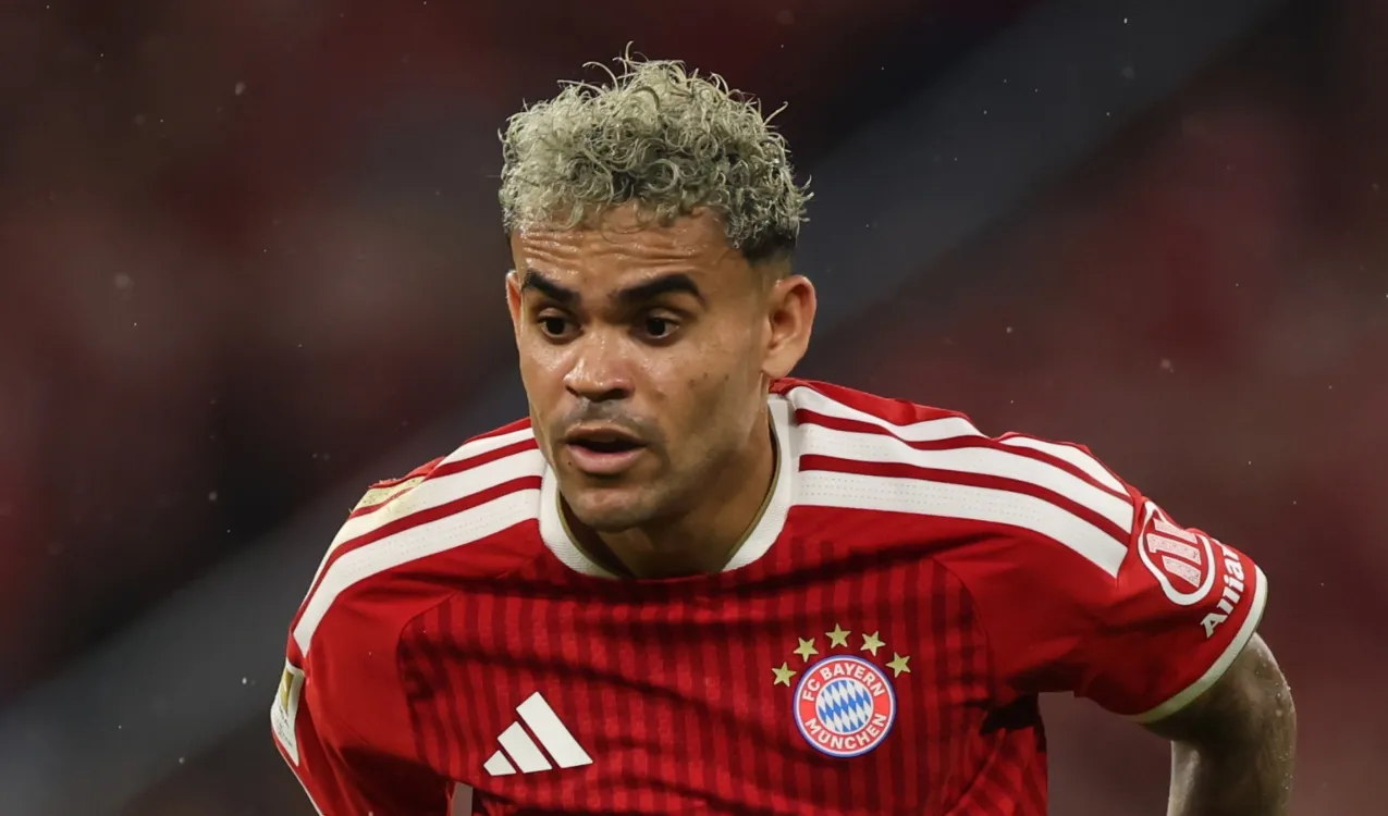 Luis Díaz en Bayern vs. Stuttgart. (Foto: Getty Images)