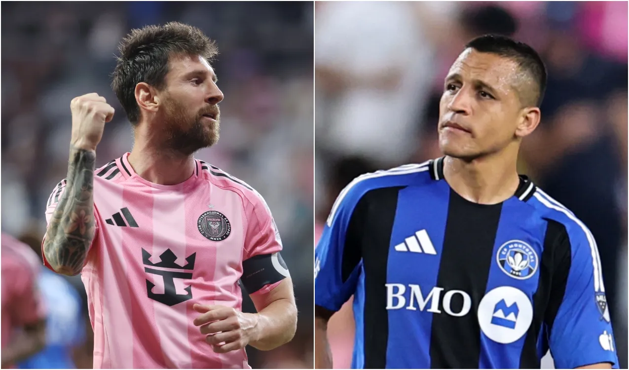 Leo Messi y Alexis Sánchez. (Foto: Getty Images)
