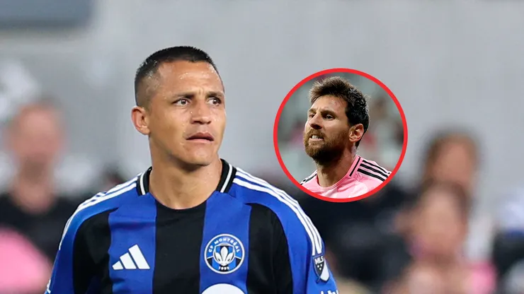Alexis Sánchez y Lionel Messi en la MLS.