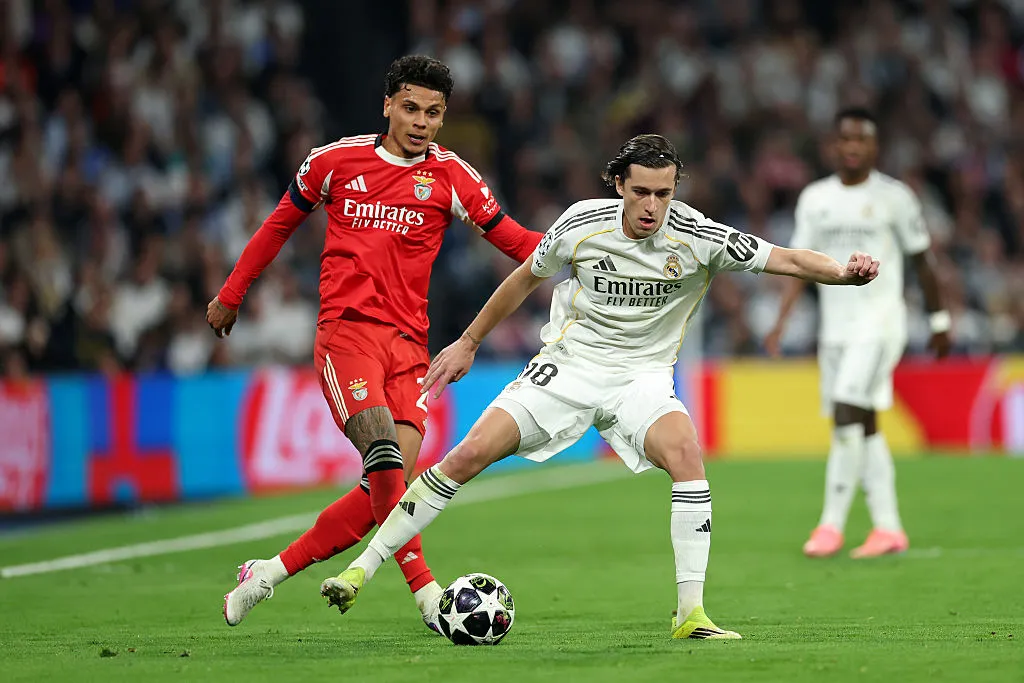 Richard Ríos – Benfica- Foto: Getty.