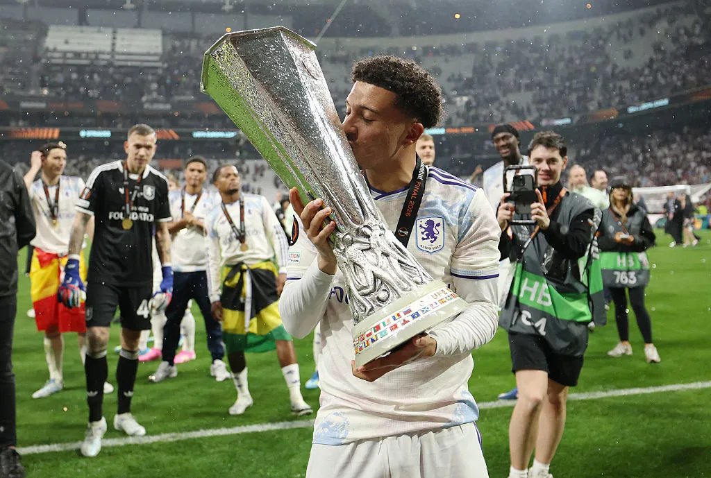 Jadon Sancho – Aston Villa. Foto: Getty.