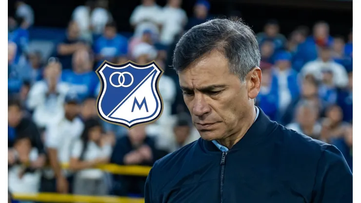 Fabián Bustos dejó de ser el entrenador de Millonarios.