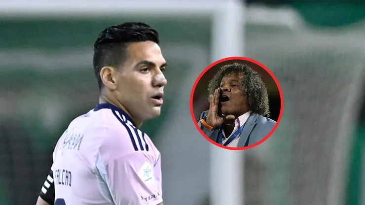 Radamel Falcao y Alberto Gamero estuvieron en Millonarios.